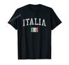 Men Women T Shirt More Design Italy Flag Vintage Italian design Italia TShirt Map Tops 100 Cotton  Tees