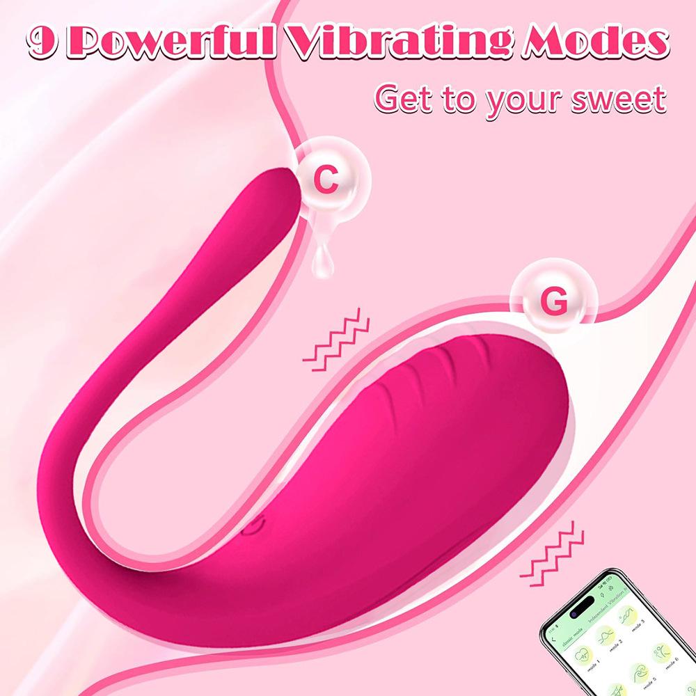 Pilotowany Wibrujący Jajko Noszony Damski Masturbator - Erotyczny Seks Zabawka dla Dorosłych