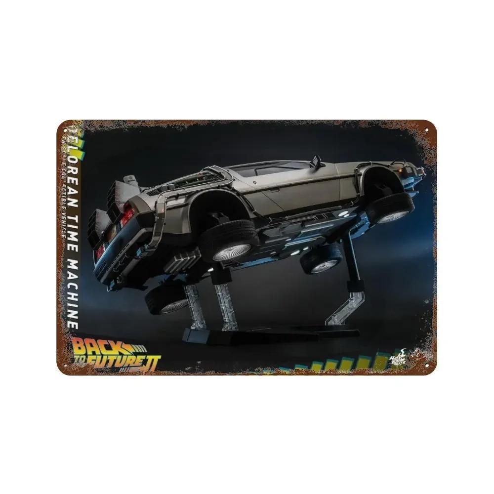 Zurück in die Zukunft Alte Filme Retro Metallschilder Posterwände Bars Clubs Männerhöhlen Garagen Cafés Kunst Wanddekorationen