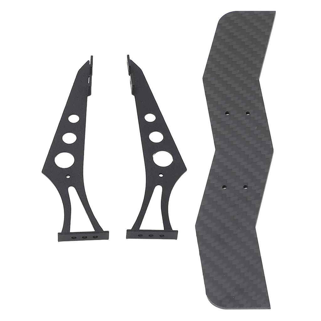 RC Car Tail Wing Carbon Fiber Universal Replacement RC Car Rear Spoiler for TT02 XV01 PTG2 110 RC
