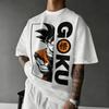 2026 New Summer Dragon Ball 40th Anniversary Wukong 100% Cotton Anime Printed T-shirt Extra Size Casual Streetwear Unisex Y2k
