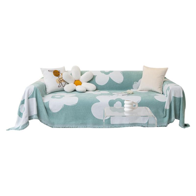 Sofabezug-Stoff, kratzfest, All-Inclusive-Vier-Jahreszeiten-Universal-Rückenlehne-Handtuch, Sofabezug, Ins-Stil, universeller Sofa-Handtuchbezug, Decke