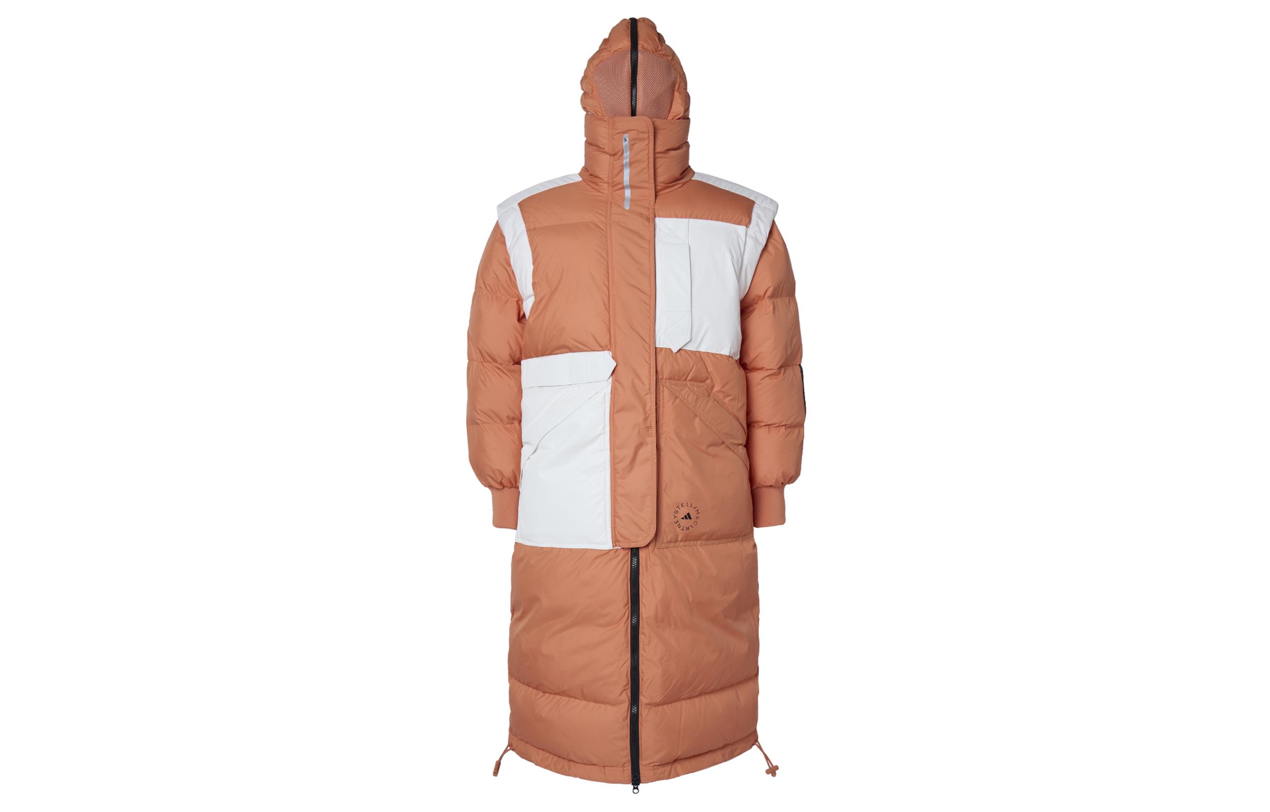 Adidas Puffer Jackets Women s Earth Umber Stand Collar Moderate Other GU3816 XL