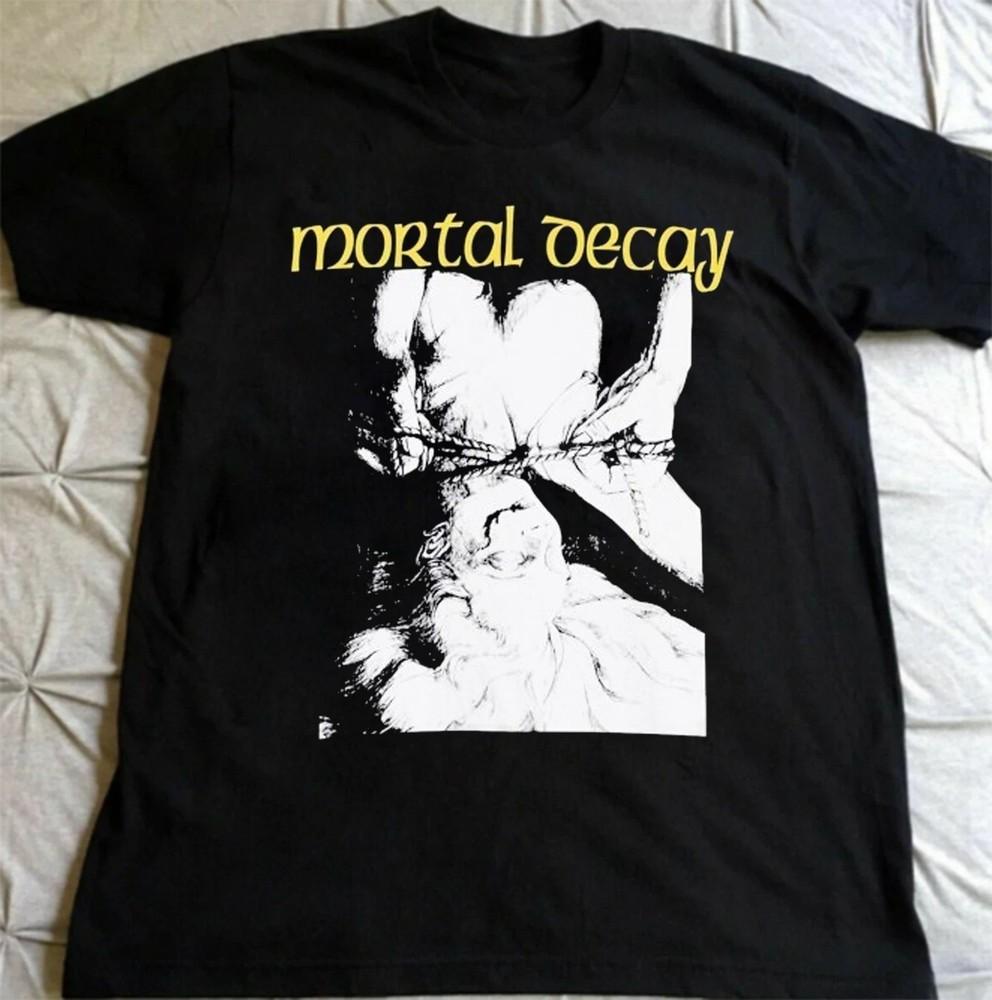 Mortal Decay s tee black cotton size S-5XL BL1630 Unisex T-Shirt