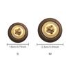 10Pcs Retro Luxurious Medusa Head Buttons Resin Metal Round Sewing Button Handsewn Buttons Coat Windbreaker Clothing Accessory