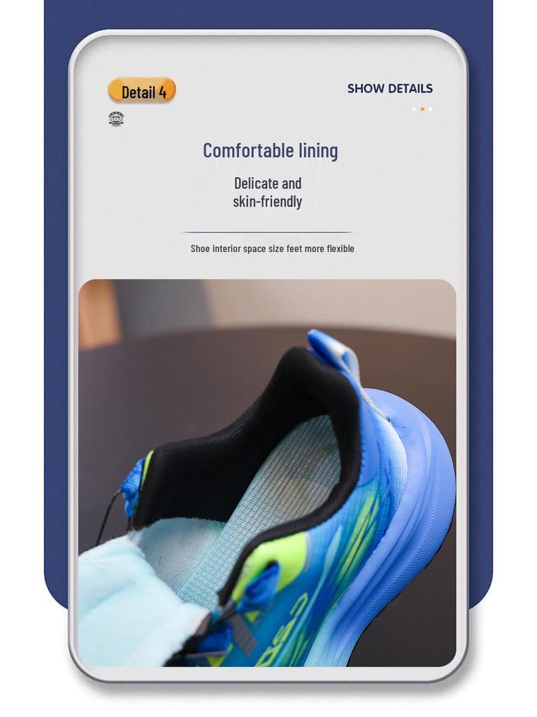 Boys' Mesh Dial Running Shoes - 2025 Spring New Arrival, Casual Sports Sneakers for Middle and Big Kids