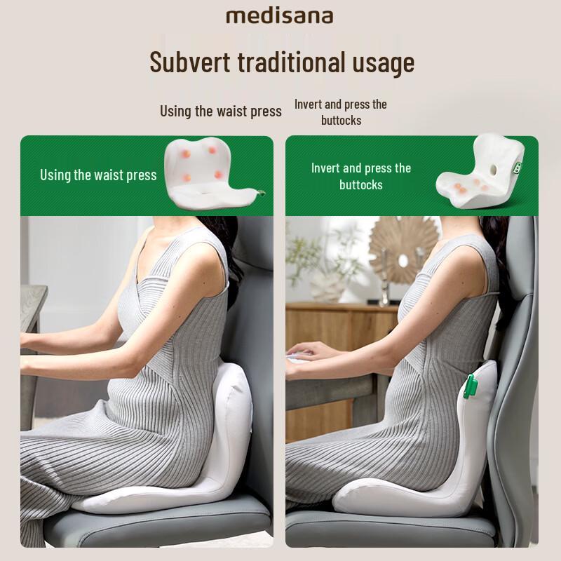 MEDISANA Lumbar & Hip Massager Cushion CN plug (adapter included)