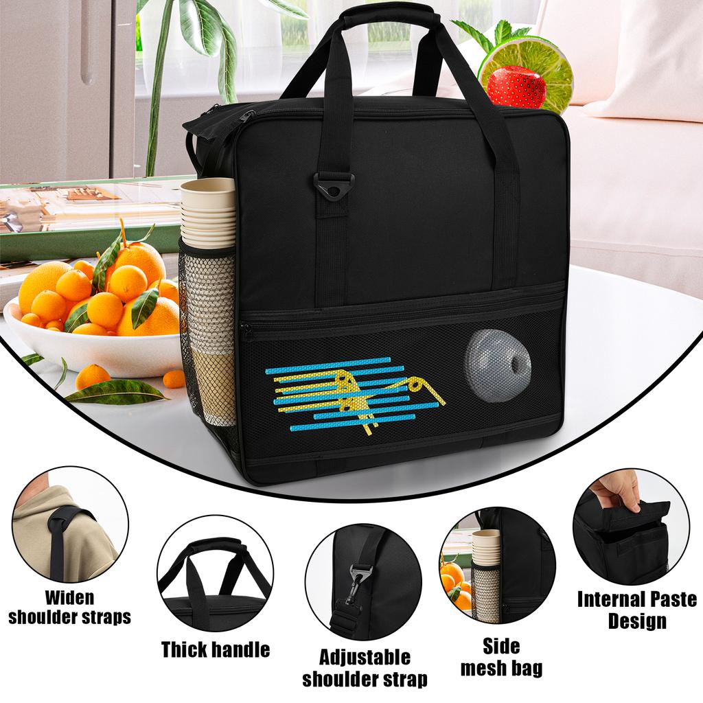 Slushie Machine Carrying Bag Portable Waterproof Slushie Machine Travel Bag with Shoulder Strap Frozen Drink Maker Storage Bag