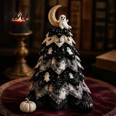 Przemyślane ręcznie robione pomysły na prezenty Zestaw do tworzenia choinki z pikowanej tkaniny DIY Kreatywny zestaw patchworkowy w stylu vintage dla początkujących Zestaw do szycia na Boże Narodzenie Na stół