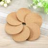 50/100Pcs Cup Mat Natural Cork Coasters Placemats For Table Kitchen Accessories Round Coffee Tea Cup Mats Desktop Decoration