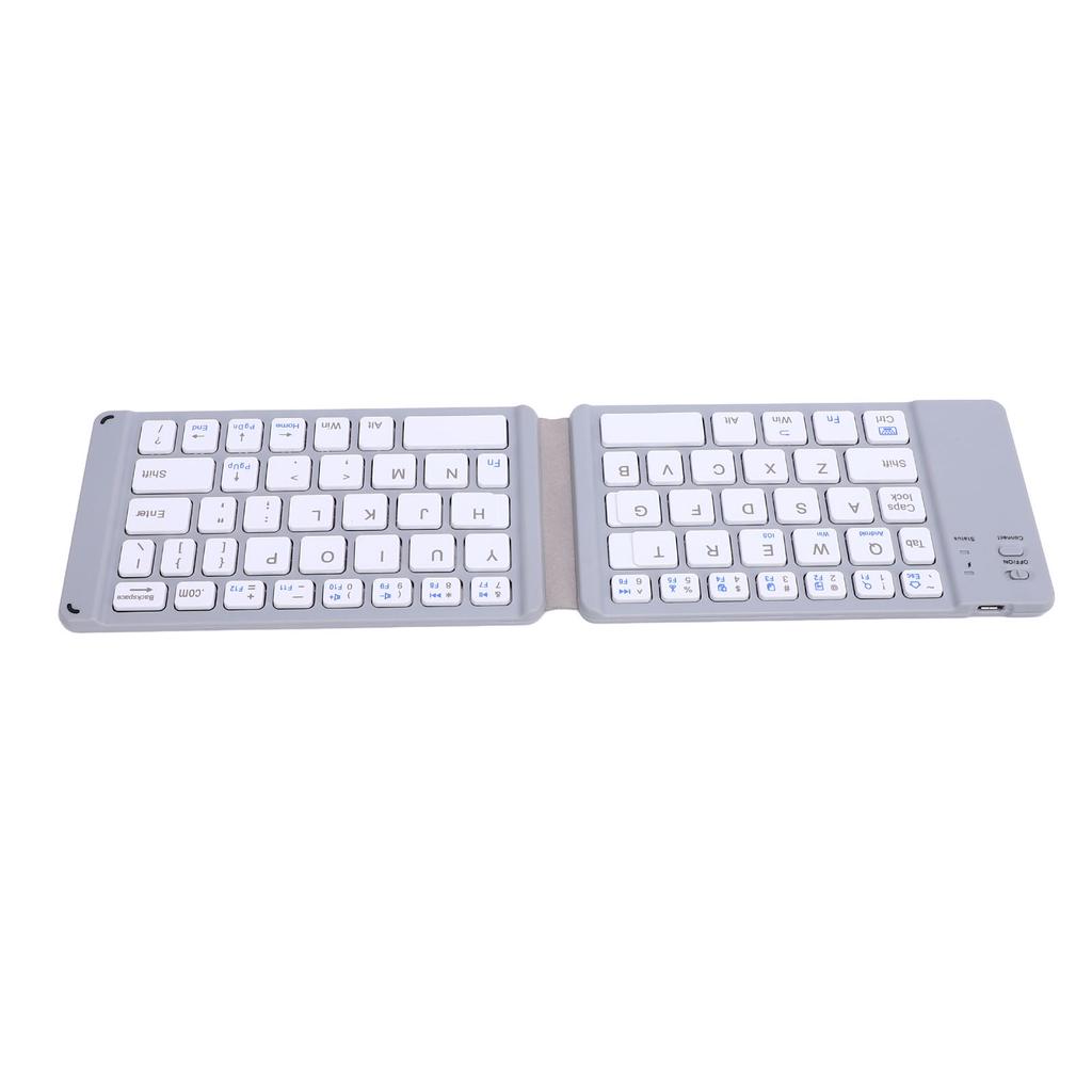 Foldable Bluetooth Keyboard Slim Quiet Rechargeable Portable Travel Wireless Folding Keyboard for
