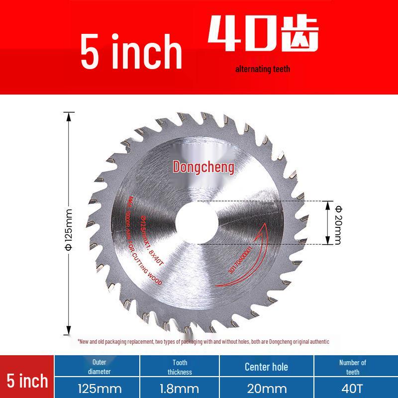 Circular Alloy Woodworking Saw Blade for Angle Grinder