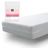 Mattress Cover - Natural - Microfiber Sponge - 140 X 200 Cm - Elastic - Washable