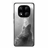 Tempered Glass Phone Case for Redmi Note 14 Pro 4G Cover Lion Wolf Hard Shell for Xiomi Redmi Note14Pro 4G Note 14Pro Cover Cool