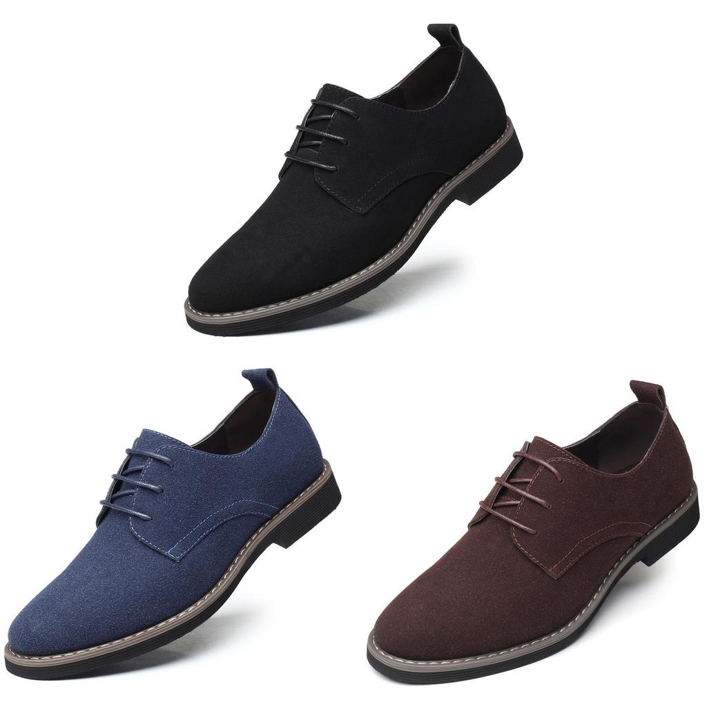 Casual Loafer Shoe For Men With Suede Upper And Breathable Rubber Sole For Summer And Winter Wear
