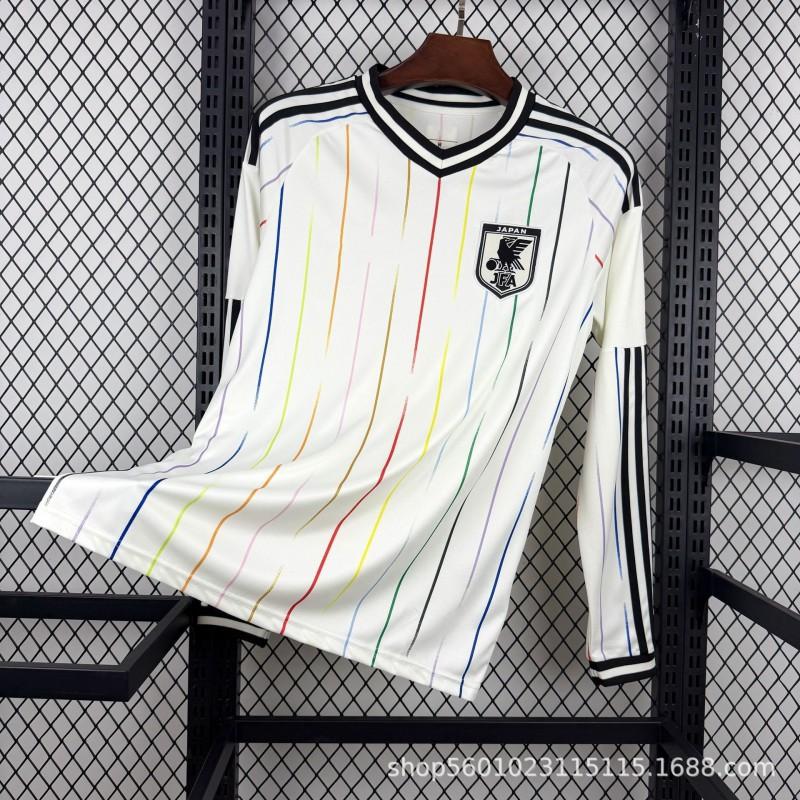 Long Sleeve Football Jersey 2026 National Team Club Striped Sports Shirt Unisex Women