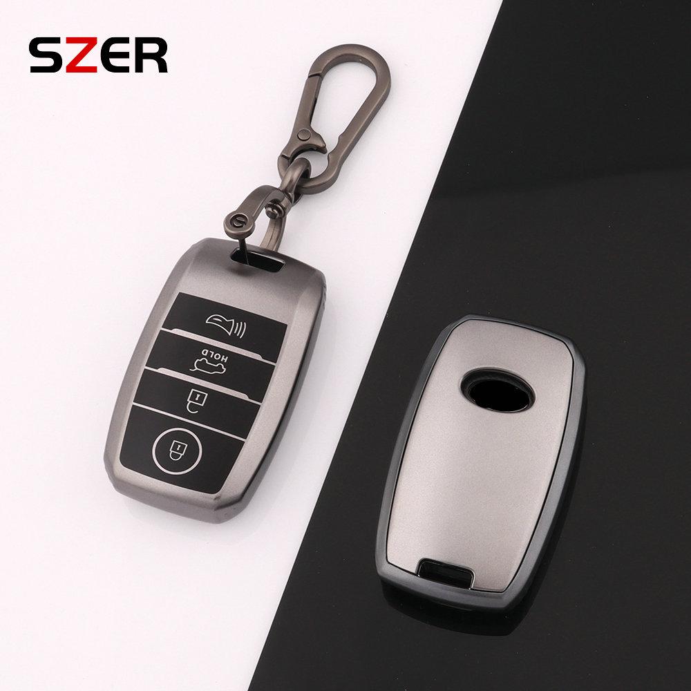 3 4 Button TPU Car Smart Key Case Cover Shell Keychain For KIA Rio Rio5 Sportage Ceed Cerato K3 KX3 K4 K5 Sorento Optima Picanto