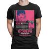 Chainsaw Man Kobeni T-Shirts Herren Anime Manga Vintage Reine Baumwoll-Tees Rundhals Kurzarm T-Shirt Grafikbedruckte Kleidung