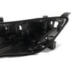 Compatible with BYD Qin 24L Front Headlight Rear Shell - Black PC Lamp Housing.