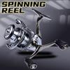 Lure Wheel Metal Spinning Wheel Dobbel Vippearm Lang rekkevidde Fiskeline Wheel Delivery Balance Bar 5.2:1 skrå munn trådkopp