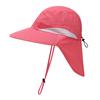 Outdoor Sports Sun Hat Quick-drying Bucket Hat With Wide Brim Neck Cover For Mountaineering Fishing