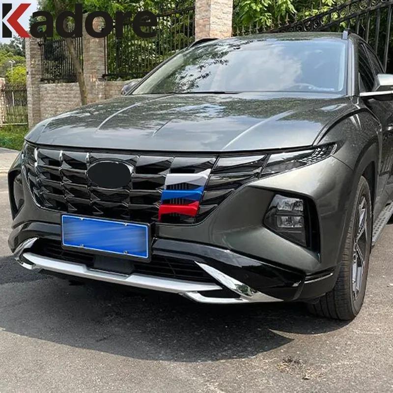 Front Center Grille Grill Cover Trim For Hyundai Tucson    2024 Car Racing Bumper Grills ert Trims Accessories