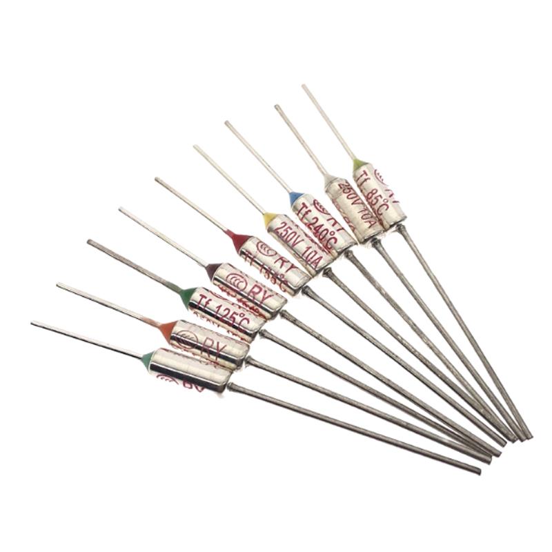10A 250V Temperature 65C 73C 75C 85C 100C 110C 120C 130C 152C 165C 172C 185C 192C 200C 216C 240C 300C TF Thermal Fuse RY Fuses4