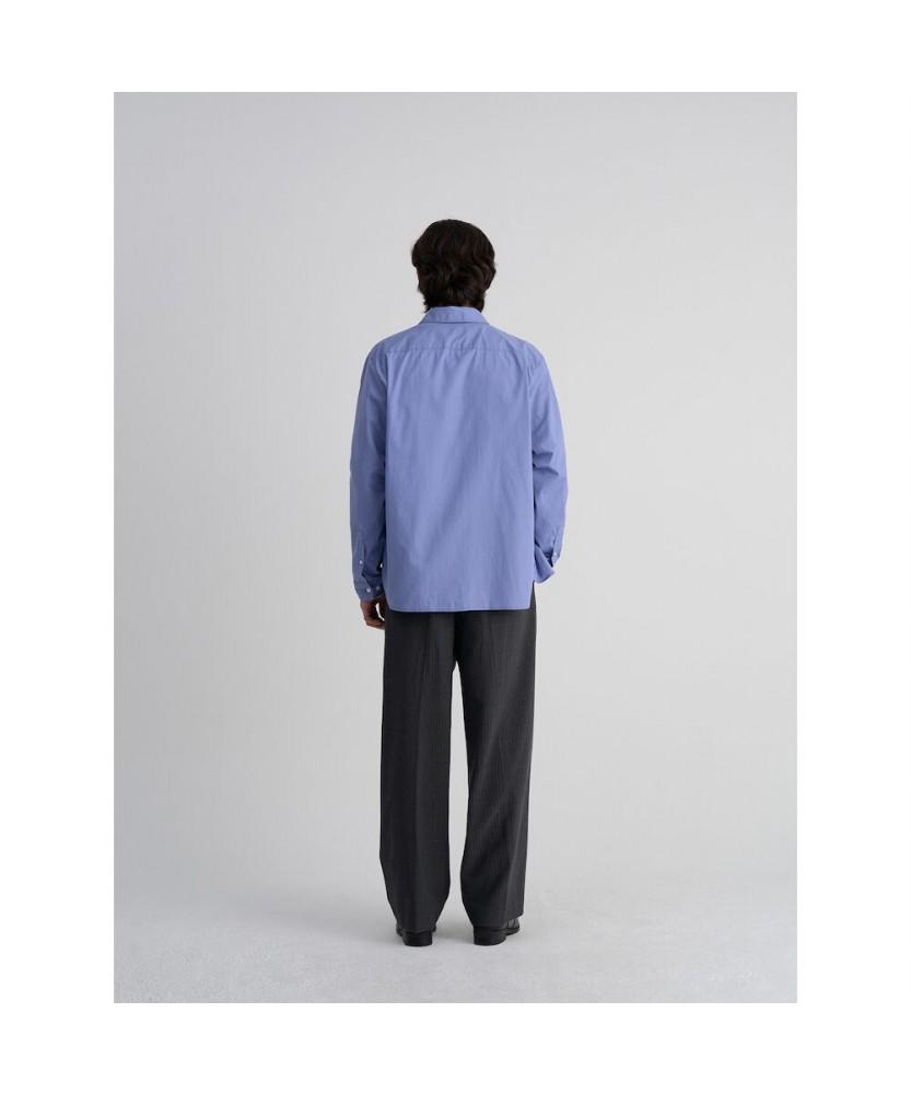 8SECONDS Striped Wide Fit Slacks Gray