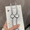 Rhinestone Bracelet Watch Round Women'S Chain List Versatile Small Fresh Women'S Watch Fashion Trend Gold Watch Medieval