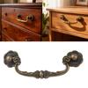 Comfortable Hold bronze Furniture Pulls 86mm Hole Center Traditional Designs Easy to Use Suitable Living Room Bedroom
