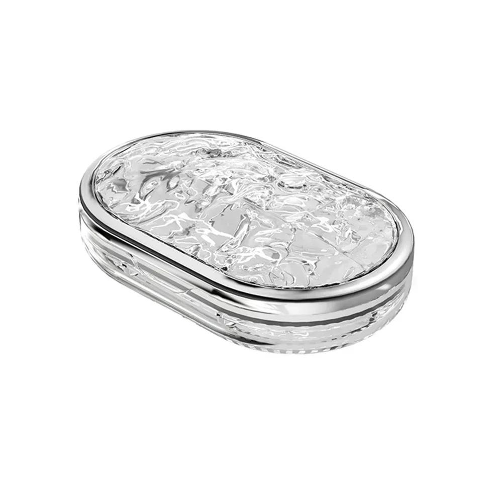 4/6 Fächer Pillenbox Tragbar Mini Medizin Pillendose Versiegelt Feuchtigkeitsgeschützt Große Kapazität Pillenaufbewahrungsbox