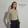 Women's Hyaluronic Acid Thermal Slimming Long Sleeve T-Shirt - Half High Neck, Autumn/Winter Base Layer