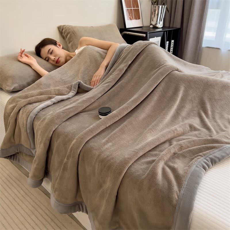LISM Double-Sided Milk Fleece Soy Fiber Quilt