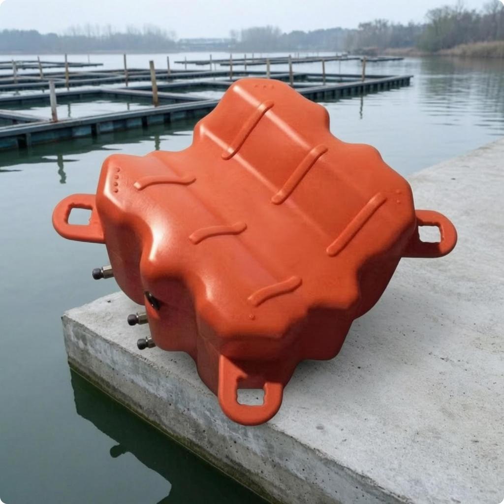 Customizable Floating Dock Module with Handle Modular Personal Watercraft