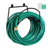 Garden Utility Hose Hanger for Wall, Wire Storage Rack Stand With Tool Tray to Lift Coiled Hoses, Cords, or Rope From Floors