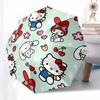 1pc Hello Kitty Pattern Umbrella with Plastic Handle,Suitable for All Seasons Home Travel Outdoor UmbrellaSanlio265