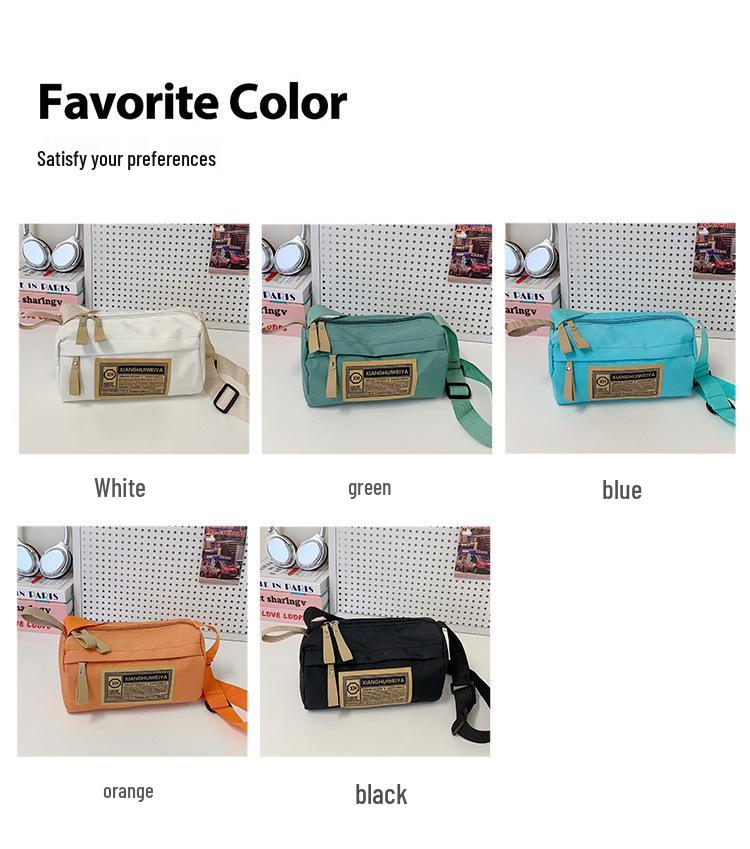 2025 Women's Versatile Casual Crossbody Bag - Large Capacity Shoulder Bag for College Students & Outdoor Activities