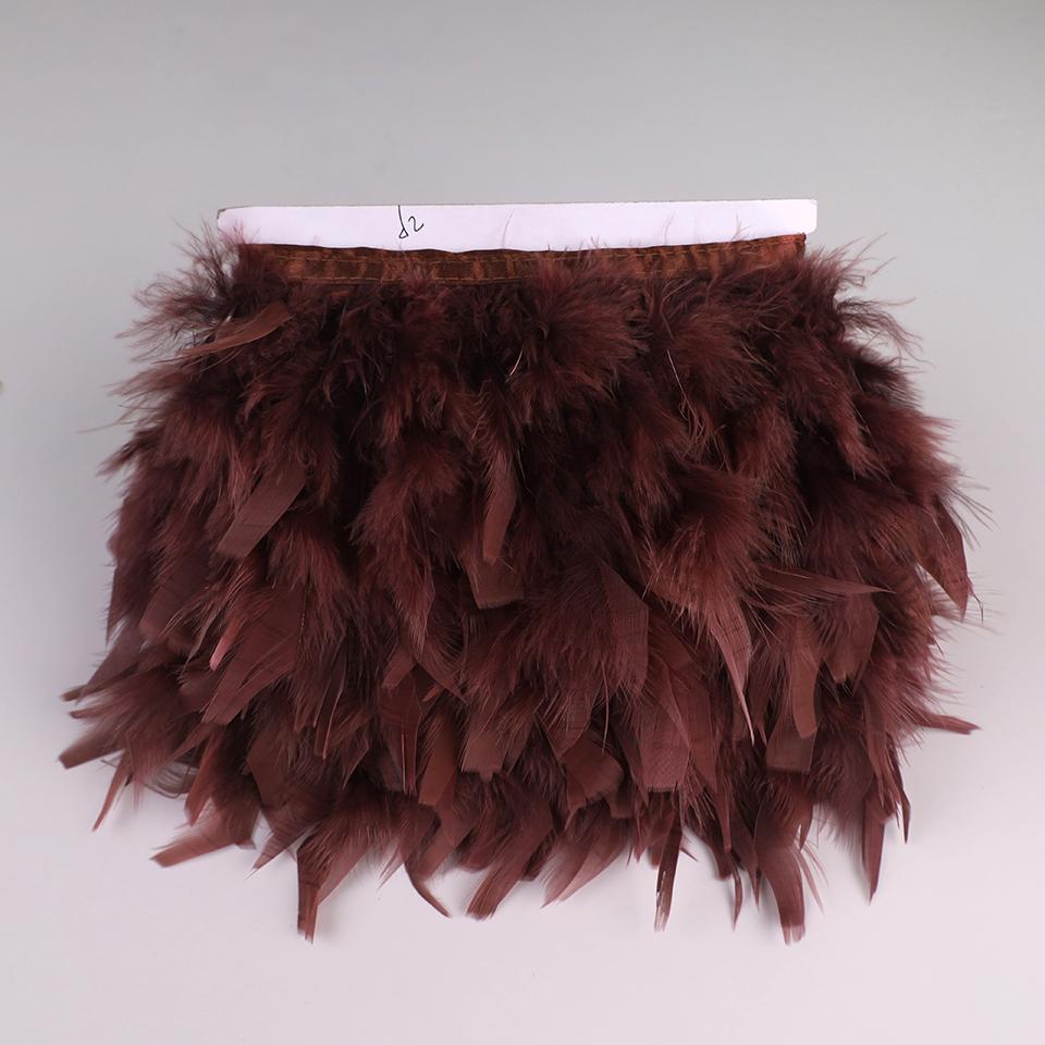 10 Meters Turkey Feathers for Clothes DIY Marabou Feather Fringe for Needlework Party Plume Handmade Mirror Home Decor Wholesale