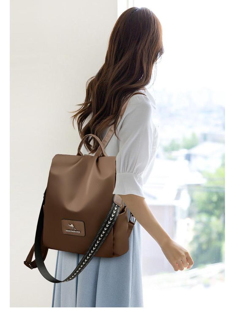 2024 Trendy Large-Capacity Anti-Theft Oxford Cloth Backpack for Women