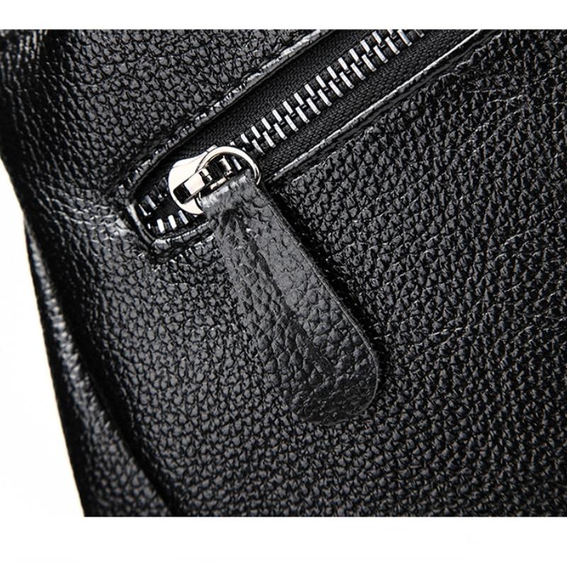 Borsa Tote da Donna Moda Casual Coreana in Morbida Pelle Bovina a Spalla Messenger Grande Capacità 20-35L