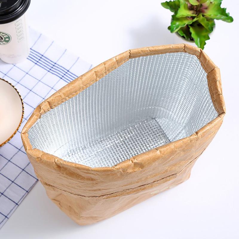 Faltbarer Wiederverwendbarer Auslaufsicherer Lebensmittelbehälter Große Kapazität Lunchtasche Wasserdicht