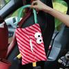 Tissue Box Holder for Car Creative Hanging Cartoon Berber Fleece Dolls Tissue Bag Multi-function Car Accessories Decoration