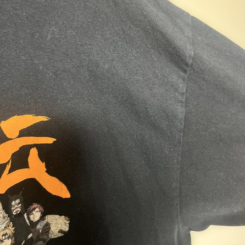 [USED] Naruto Group T-shirt Black NARUTO Shippuden