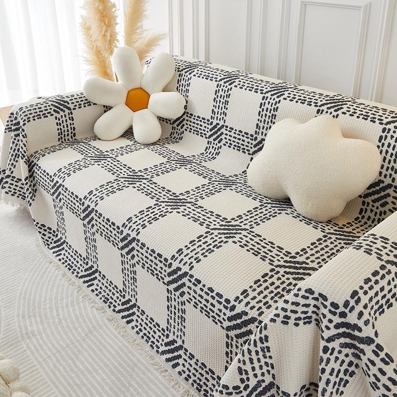 Ethnic Style Sofa Towel, Four-season Universal Sofa Cover, Sofa Blanket, Full Cover, All-inclusive One-piece Sofa Cover, Cover Cushion