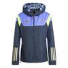 Womens/Ladies Marathon Colour Block Hooded Jacket