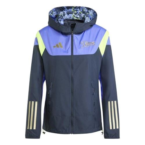 adidas Womens/Ladies Marathon Colour Block Hooded Jacket