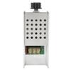 6000W SCR Electric Voltage Regulator AC 220V Voltage Controller Thermostat  Resistance Load