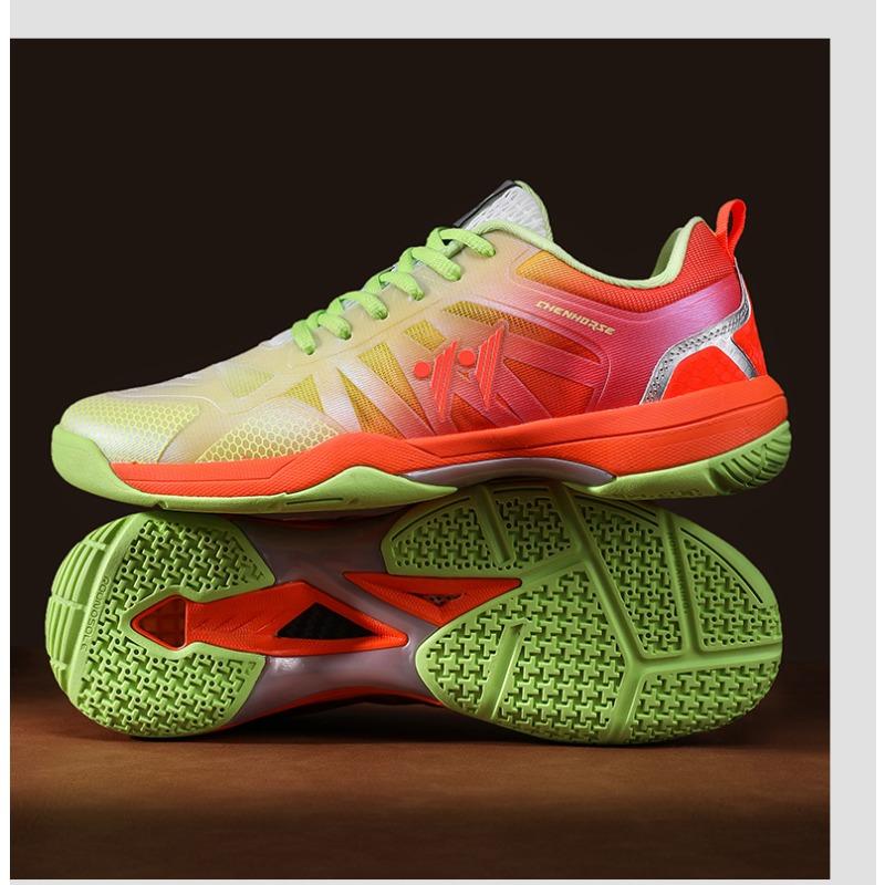 New Men's and Women's Badminton Shoes Casual and Comfortable Cushioning Rebound Light and Breathable Sports Shoes