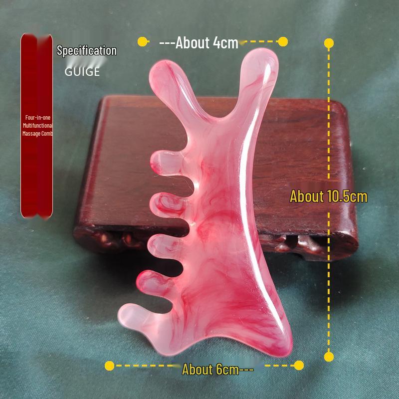 "Massage-Schabewerkzeug aus Harz-Bienenwachs für Nacken, Taille und Gesicht"