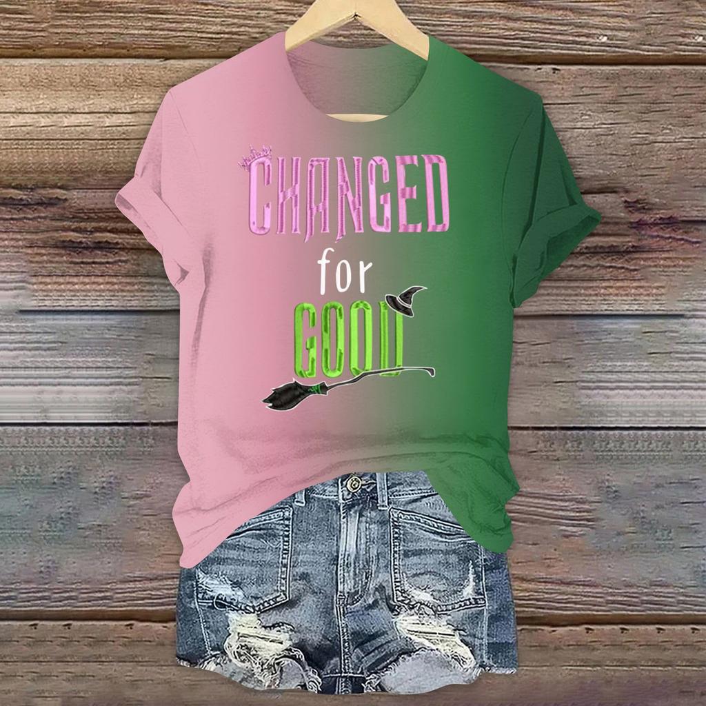 Women's Long Sleeve Round Neck T-Shirts Puff Sleeve Shirts Button Blouses Tops